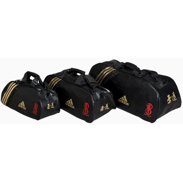 sac judo adidas noir et or